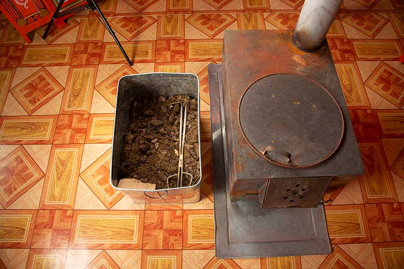 ストーブでほっこり時間